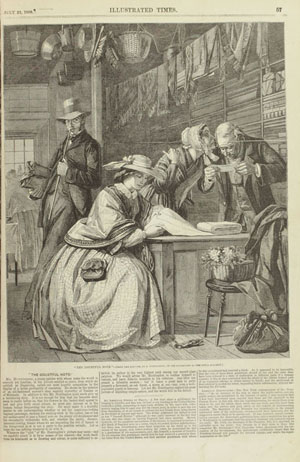 &ldquo;The Doubtful Note,&rdquo; Illustrated Times, July 23, 1859.